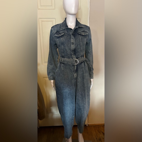 H&M Denim Jumpsuit - Picture 1 of 8